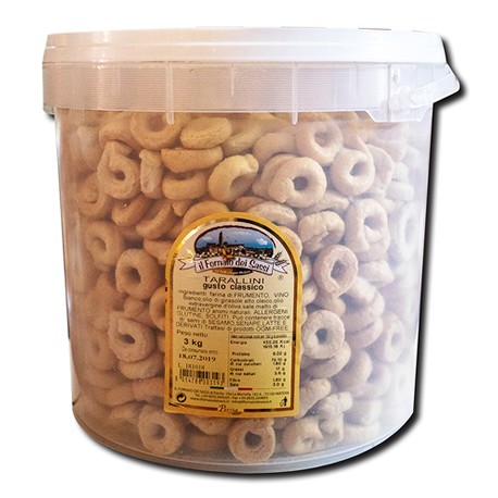 Snack Taralli Secchio kg 3