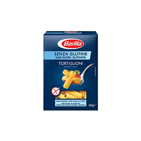 Barilla Tortiglioni senza glutine gr 400x14